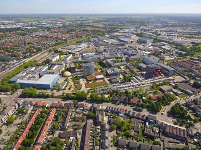 Luchtfoto van Pivot park in Oss