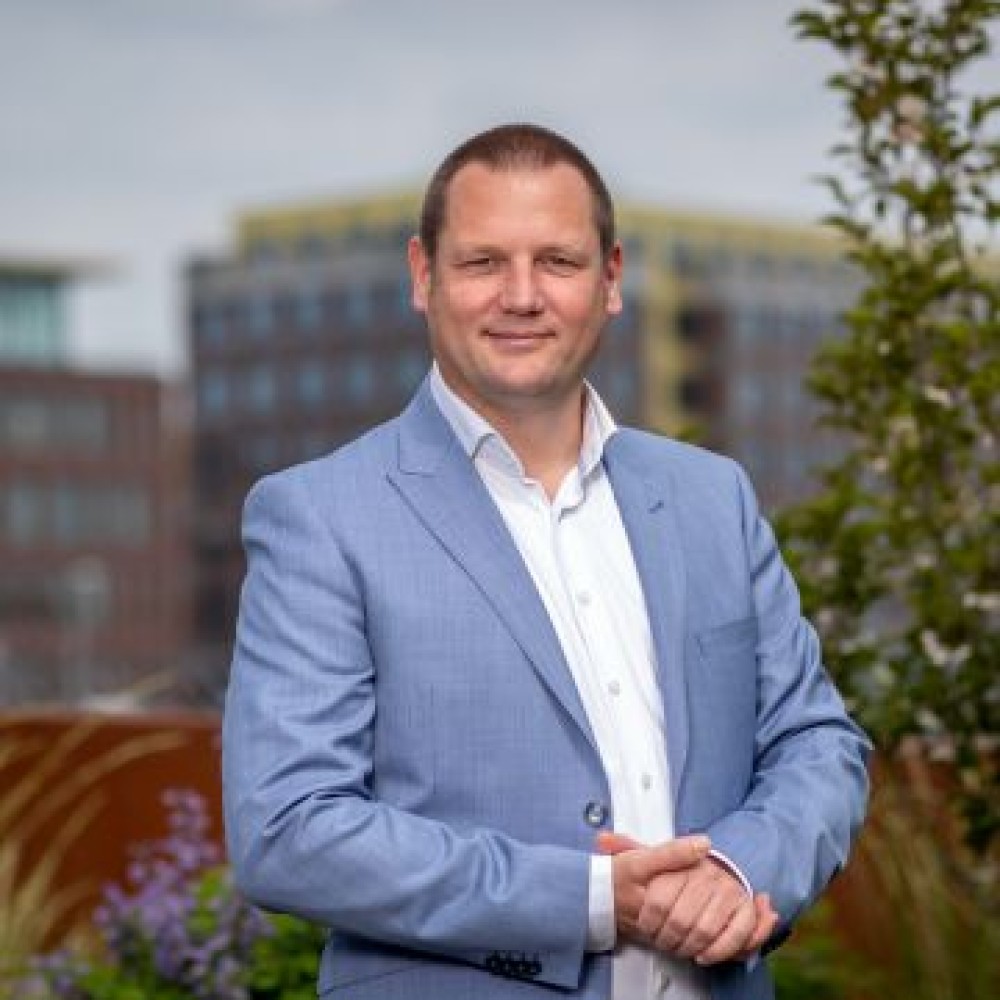 Portretfoto Roy Geers, wethouder gemeente 's-Hertogenbosch