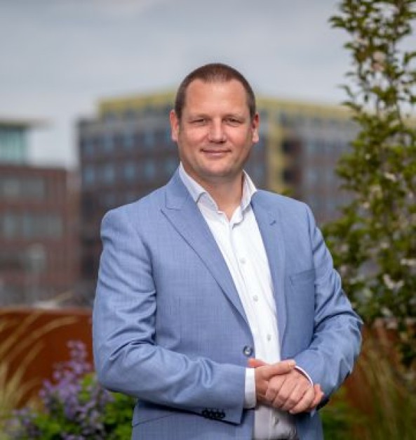 Portretfoto Roy Geers, wethouder gemeente 's-Hertogenbosch