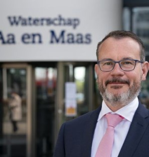 Portretfoto van Mario Jacobs, Dijkgraaf Waterschap Aa en Maas en voorzitter NOVEX De Peel