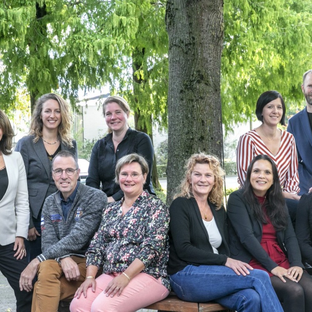 Het programmateam en enkele projectleiders van Regio Deal Noordoost Brabant