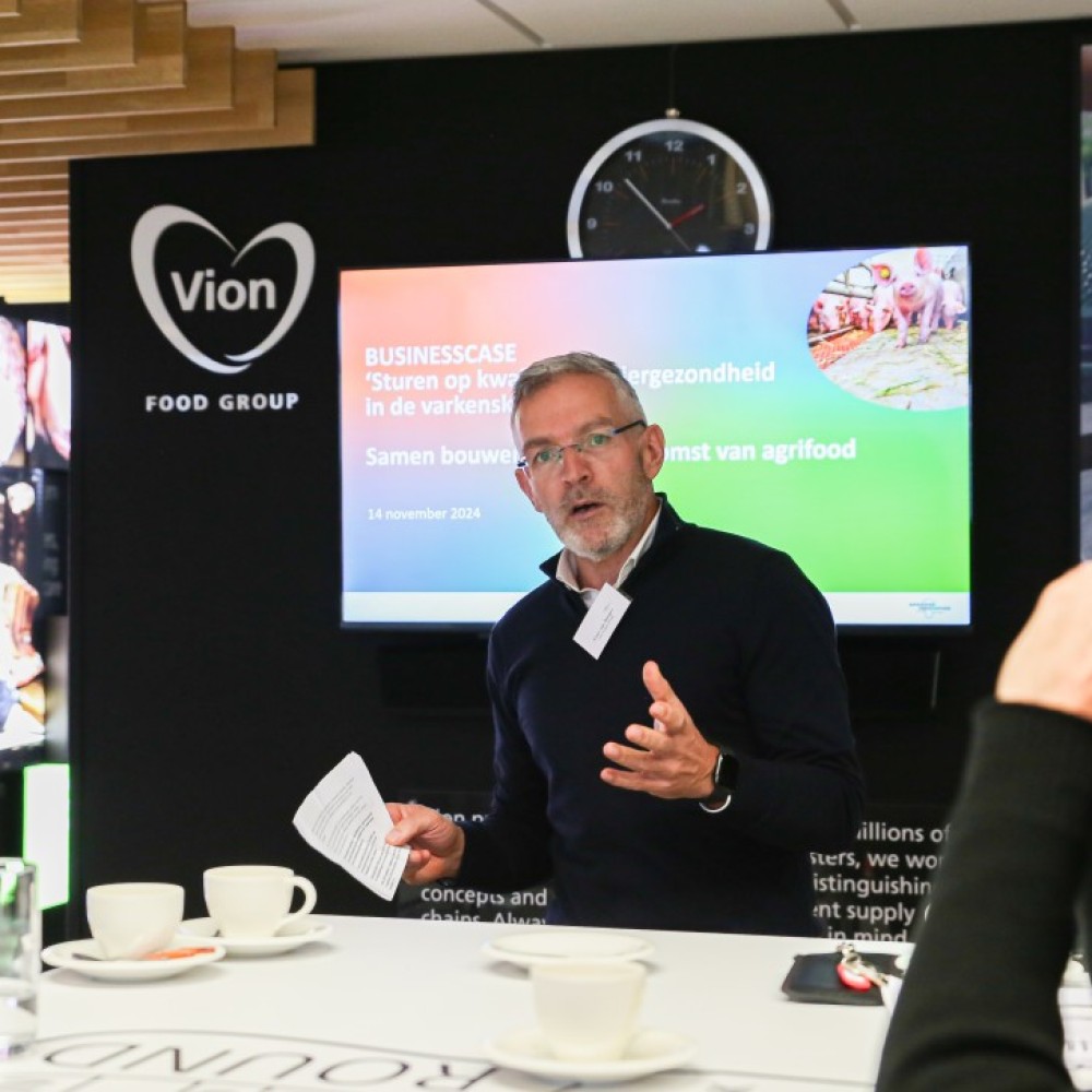 Koen van Bergen van Vion Farming Benelux 