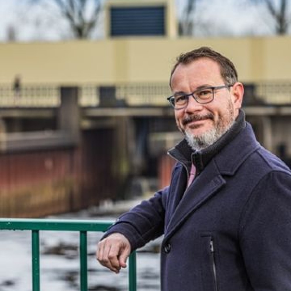 Portretfoto Mario Jacobs, dijkgraaf waterschap Aa en Maas en voorzitter NOVEX De Peel