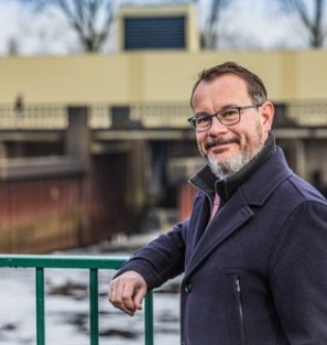 Portretfoto Mario Jacobs, dijkgraaf waterschap Aa en Maas en voorzitter NOVEX De Peel