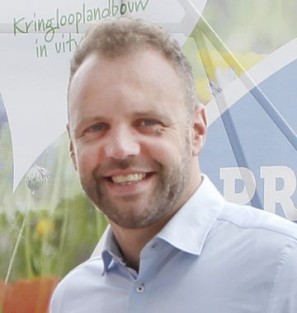 Portretfoto Jeroen van den Heuvel, wethouder gemeente Maashorst en voorzitter De AgroPtoeftuin Noordoost-Brabant