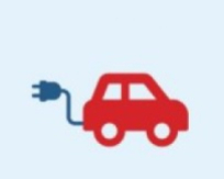 Afbeelding met auto en stekker