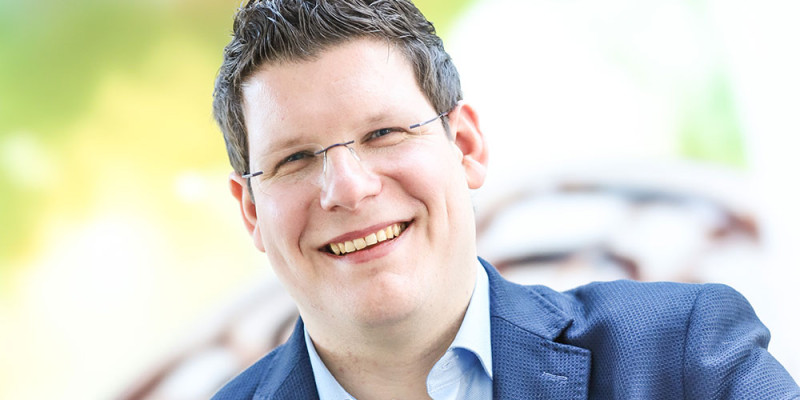 Portretfoto wethouder Mark Janssen van Gaal