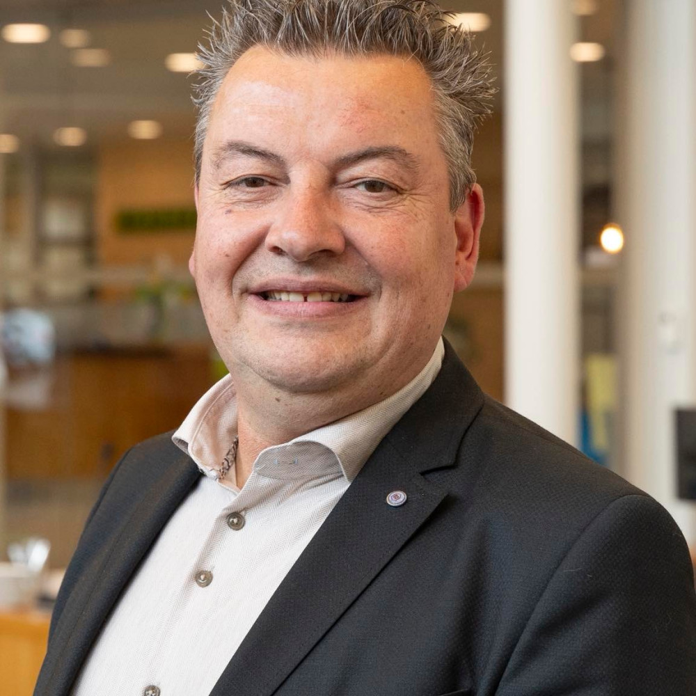 Portretfoto van Edwin Daandels, wethouder Bernheze