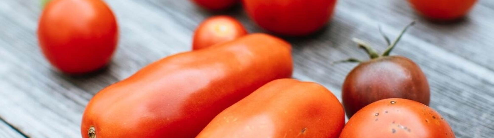 Verschillende soorten tomaten