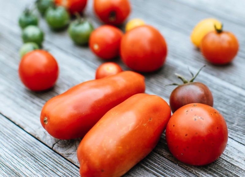 Verschillende soorten tomaten