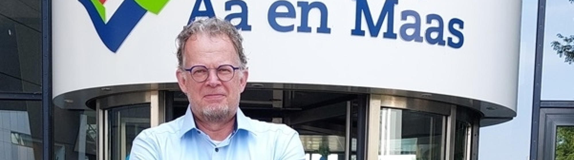 Protretfoto van Ton Cornelissen, strategisch adviseur Waterschap Aa en Maas