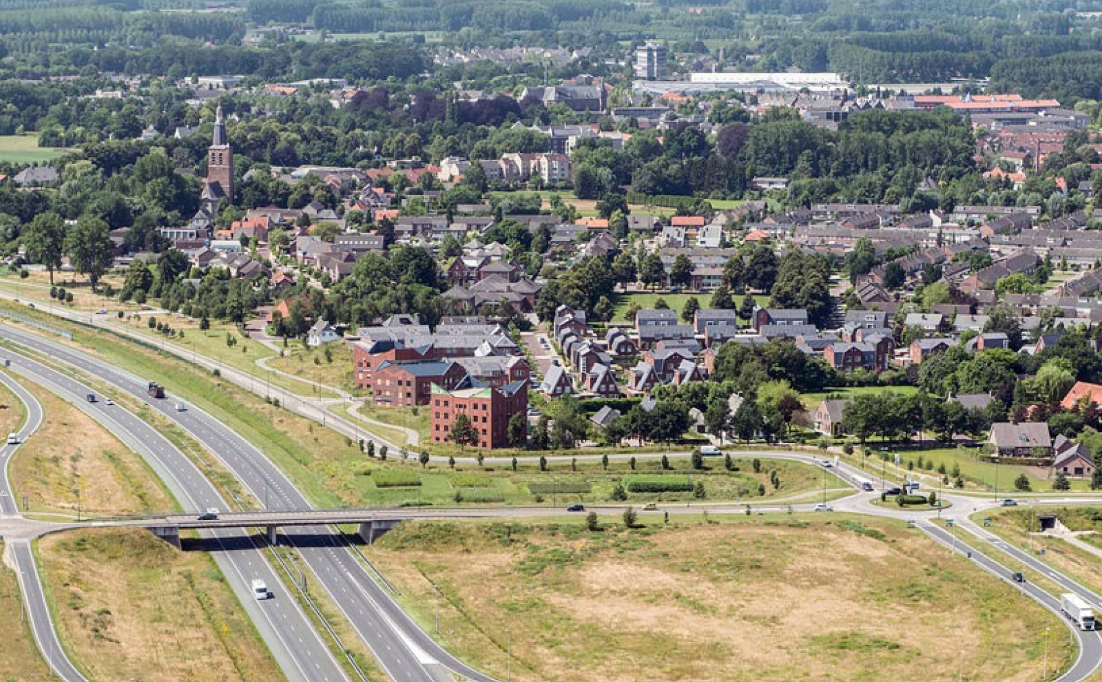 Luchtfoto van Sint Oedenrode