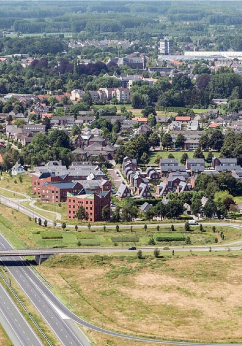 Luchtfoto van Sint Oedenrode