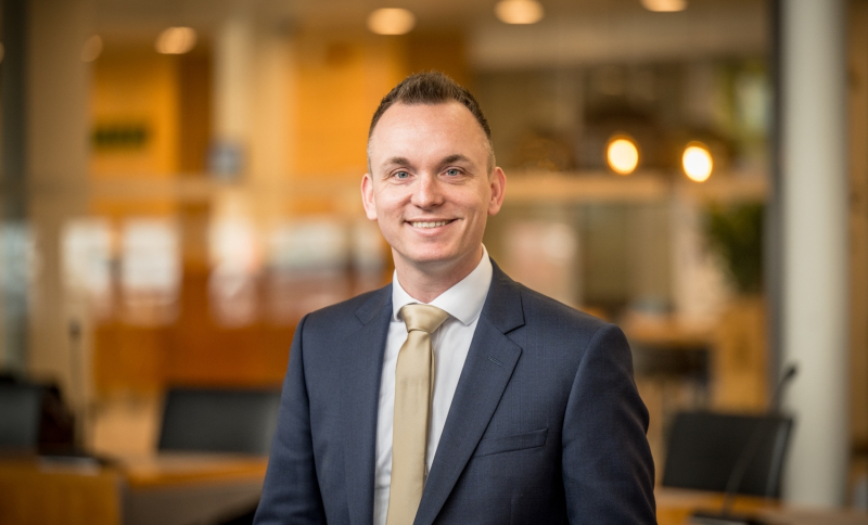 Portretfoto Mark de Man, burgemeester gemeente Bernheze