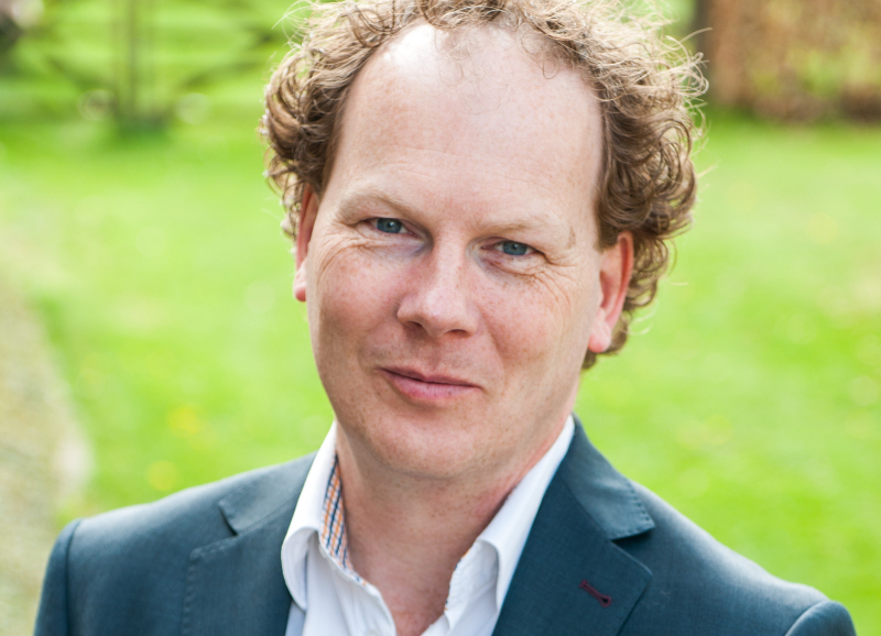Portretfoto Sander Groenen, directeur AgriFood Capital