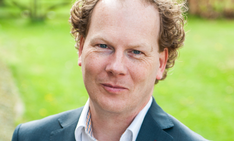 Portretfoto Sander Groenen, directeur AgriFood Capital